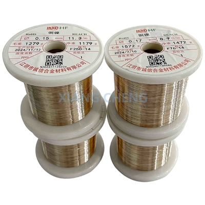 Υψηλής αγωγιμότητας κράμα CuNi CuNi4/NC007/C72150/2.0842 για ηλεκτρικά εξαρτήματα και θερμαντικά στοιχεία